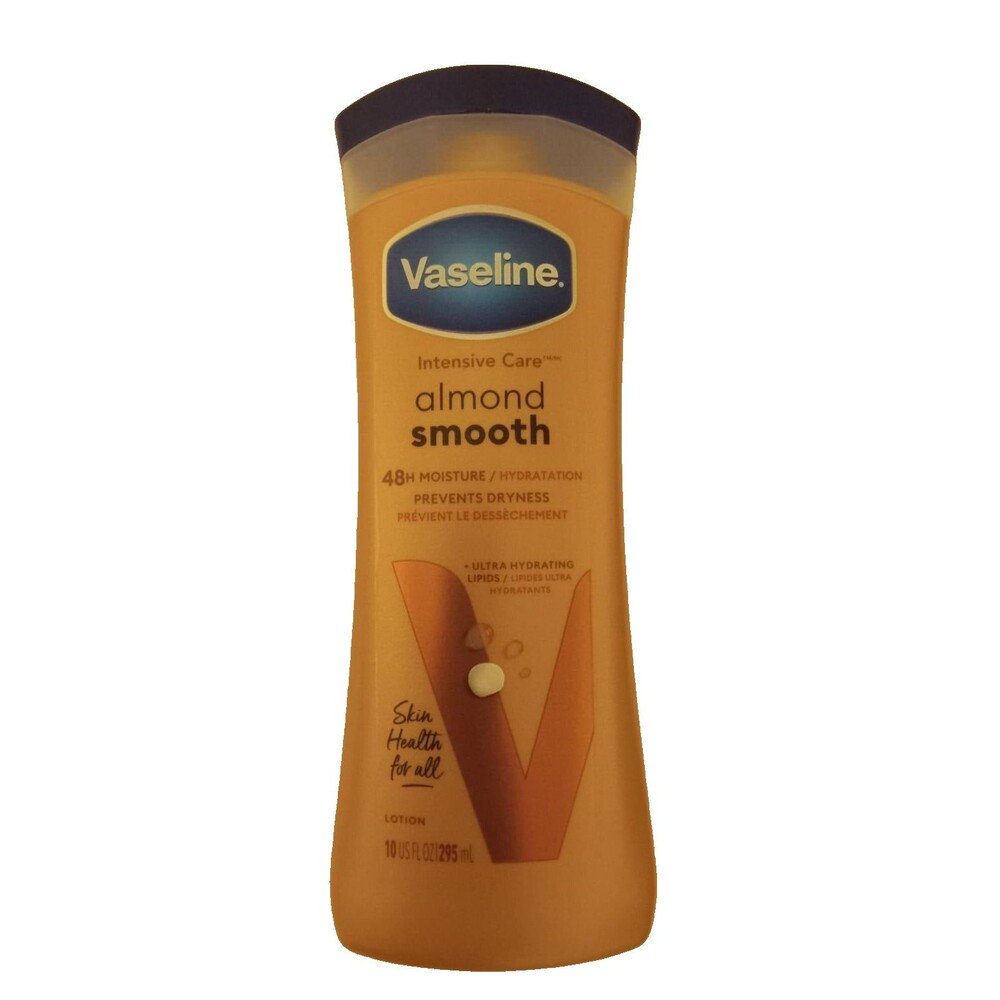 Vaseline Almond Smooth Body Lotion 10 FL. OZ